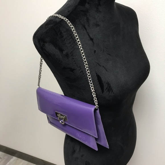 Beijo Purple Clutch Bag - Picture 6 of 7